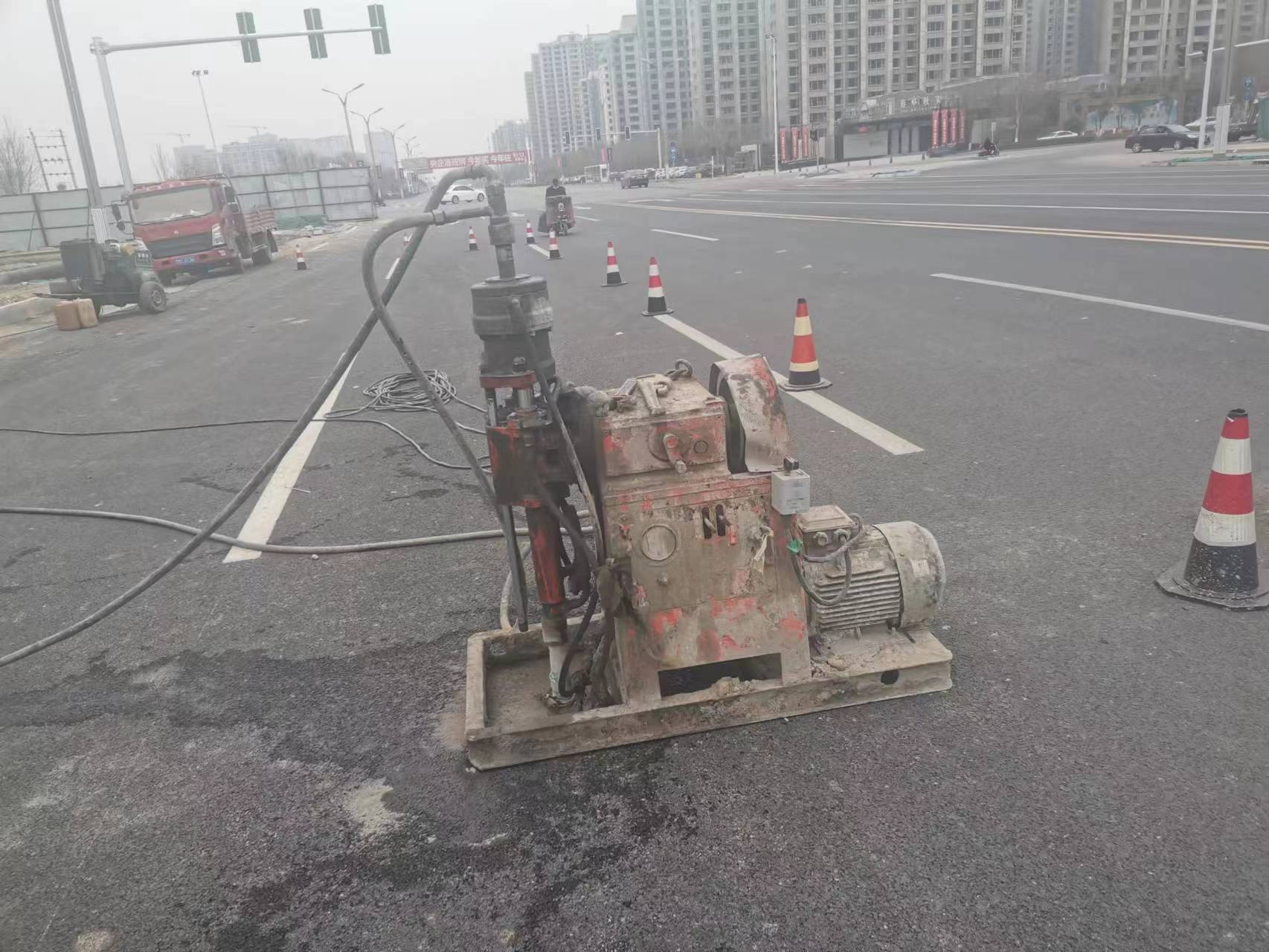 崇礼路基注浆